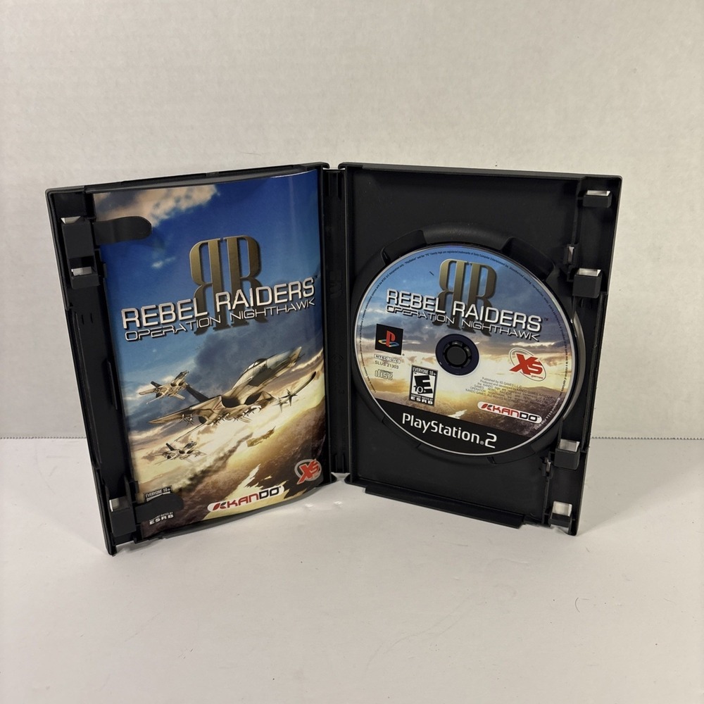 Rebel Raiders Operation Nighthawk Sony PlayStation 2 2006 CIB Tested - Picture 2 of 3